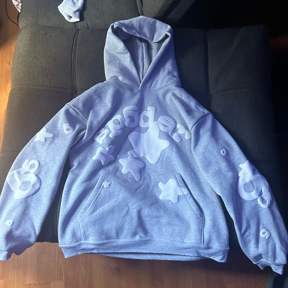 Sp5der Beluga Hoodie “Grey”
